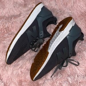 New balance sneakers, worn in house once brand new